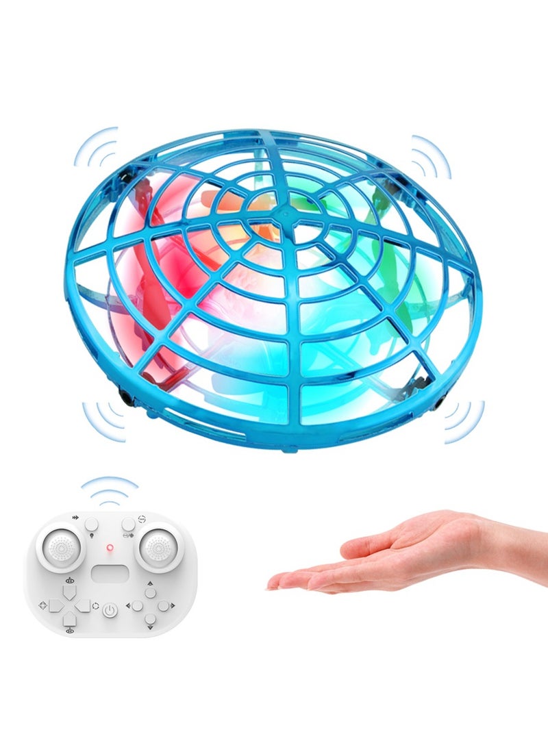 هوديوس طائرة درون موجه عن بعد للأطفال، طائرة يوفو مصغرة، لعبة طائرة طائرة رائعة، هدايا لعيد الميلاد أو المناسبات للأطفال مع 5 أجهزة استشعار لتجنب العقبات، 3 أوضاع سرعة، رحلة ثابتة، دوران 360 درجة. - Image 1